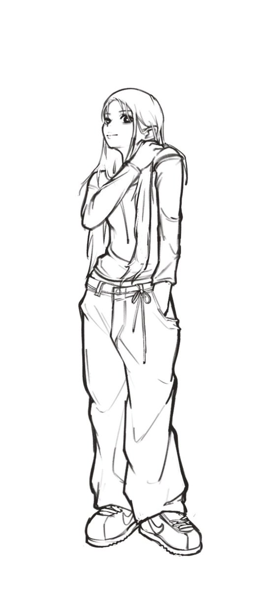 warem0n0_chuu1's tweet image. なんか寝れへんくてヘインちゃん描いてます！いい感じ😴
これで🐰ちゃんたち全員そろうぞ！