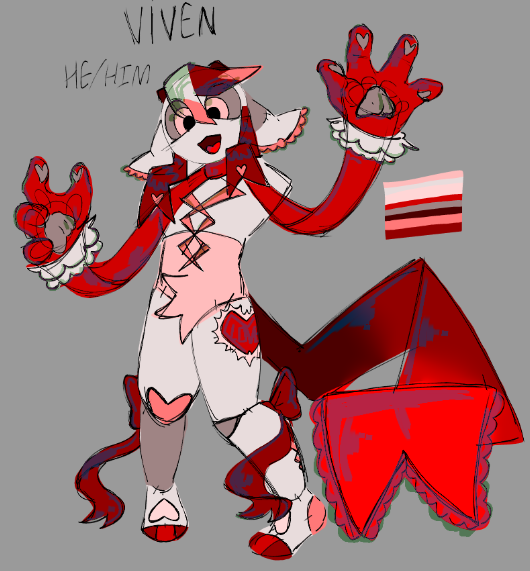 Ar0n_Bear's tweet image. heheheh ribbons
#ocsart