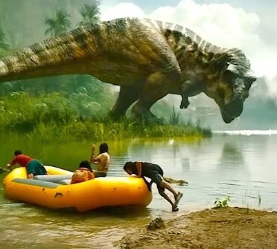 The river raft scene in #JurassicWorldRebirth might have been my favorite scene from the franchise.
#AMCTheatres 🚣‍♀️🦖