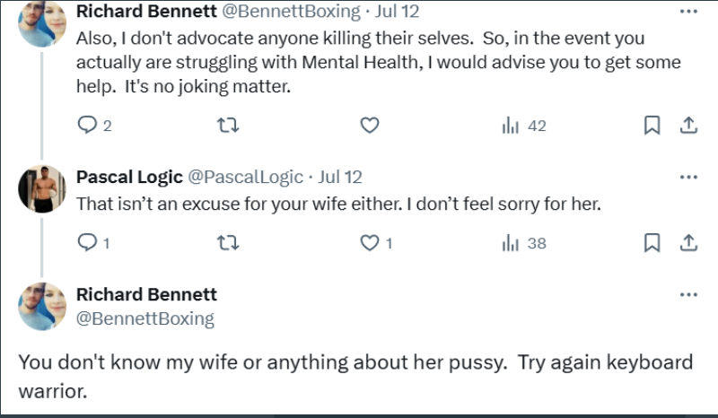 SouthlandBoxing's tweet photo. A 🧵 of constant harassment and begging. https://t.co/HGb6gOqR1T