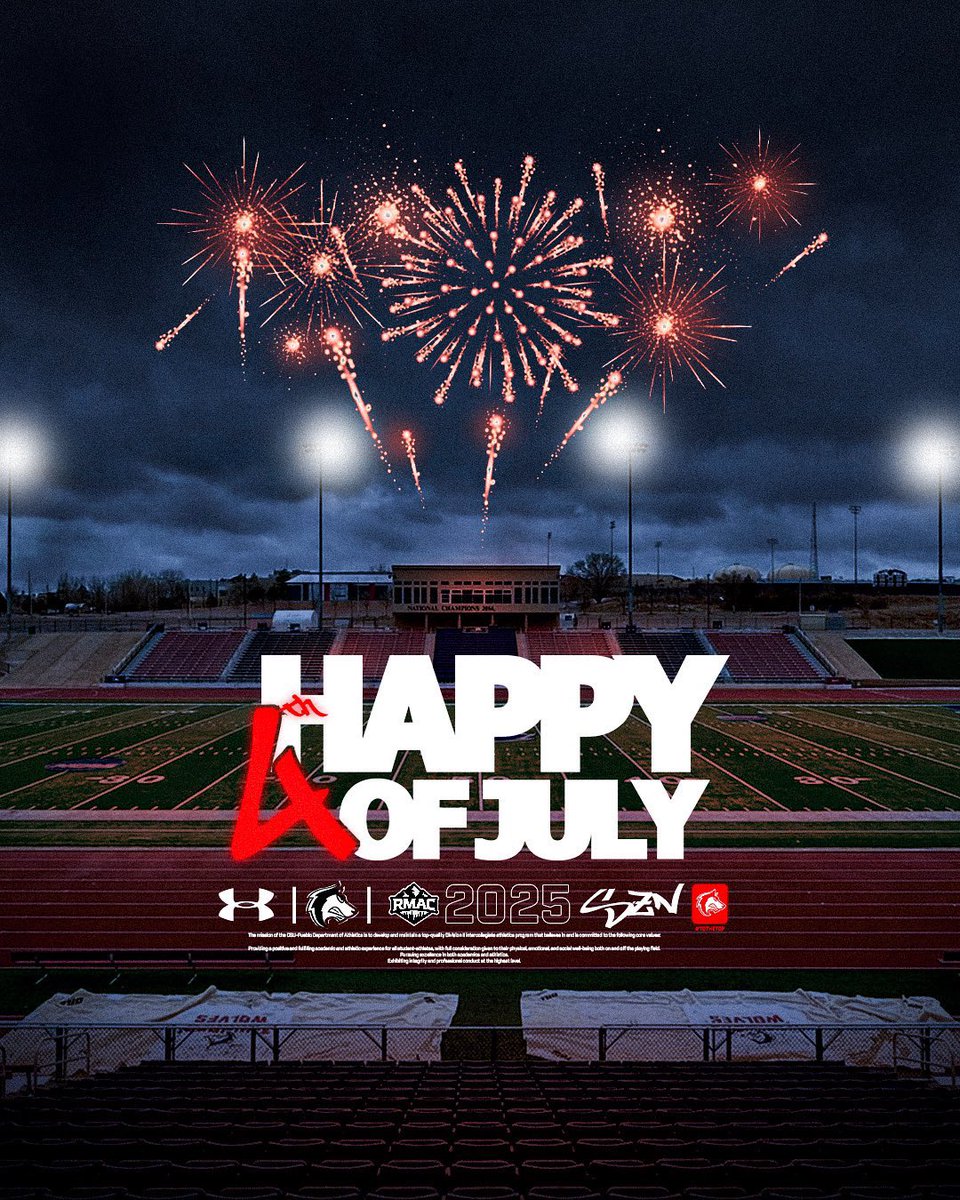 Happy Fourth of July <a href="/CSUPFootball/">CSU Pueblo Football</a> ! Excited to come up to camp next week.
<a href="/CoachTWebb/">Thomas Webb Jr.</a> <a href="/CoachNDavisOL/">Neal Davis</a> <a href="/CoachTXHop/">Trevor Hopkins</a>