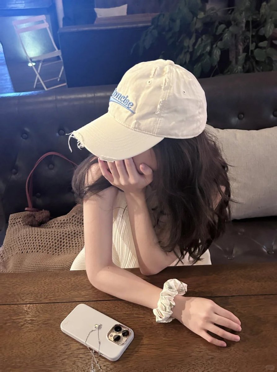 Chillin' in my favorite cap, finding peace in the little moments 💫