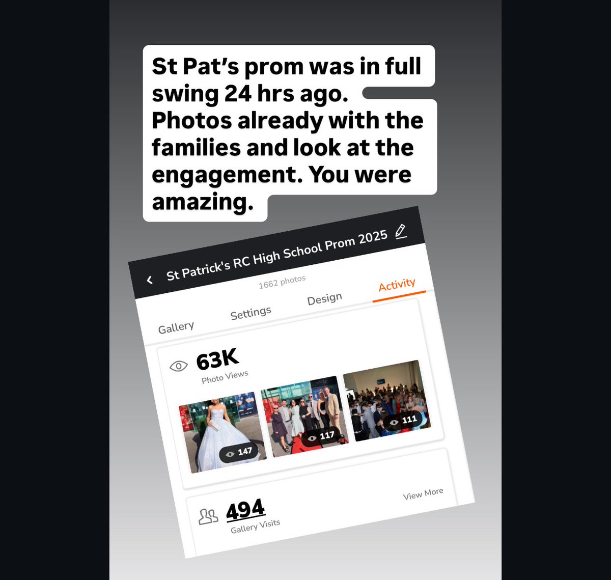 What a great night to photograph. Every prom has been a resounding success. Thenk you to you all. #salford