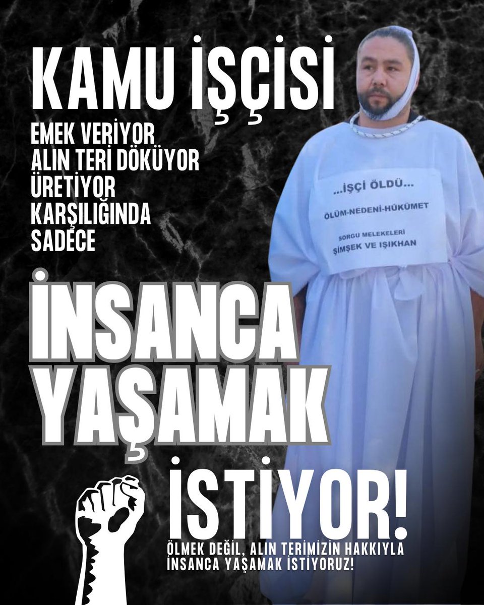 GulluCafer's tweet photo. #işçihakkınıistiyor https://t.co/znkILA5CQr