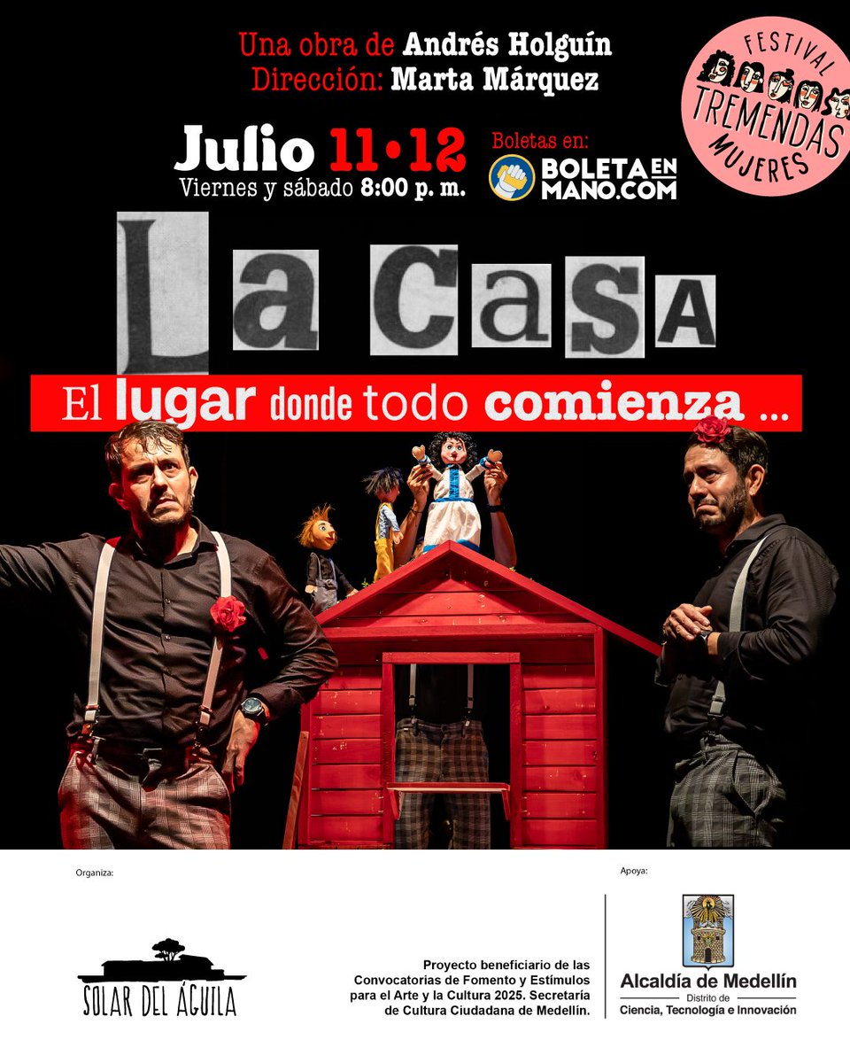 ¡Próximos eventos en nuestro Solar!  

Consulta todos los detalles en boletaenmano.com