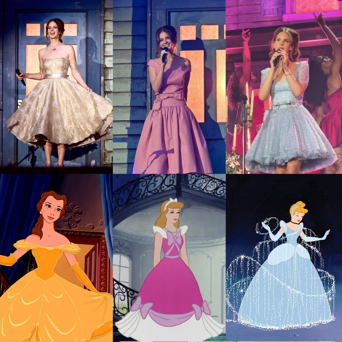 Lana Del Rey and her princess dresses ✨🎀