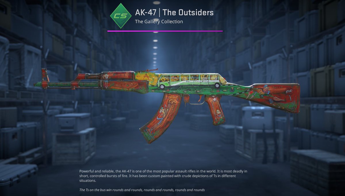 🔥(19$) AK-47 | The Outsiders GIVEAWAY 🔥

To enter:

-Retweet
-Follow <a href="/BEAUxGG_Live/">BEAUxGG</a> &amp; <a href="/Zagmania_/">Zagmania</a> 
-Tag 1 friend 

⏰Giveaway ends in 48 hours!
#CS2 #CS2Giveaway