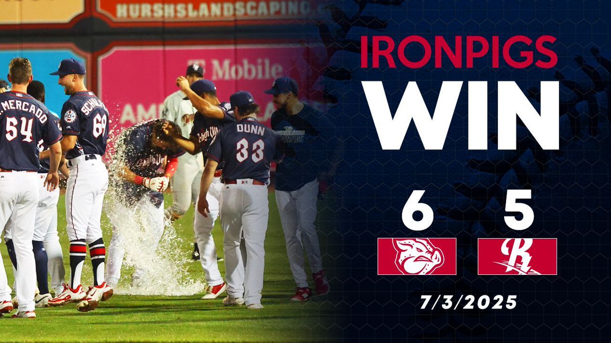 Re-live last night's walk-off win!
Watch: youtu.be/tKSsvLiYpK8