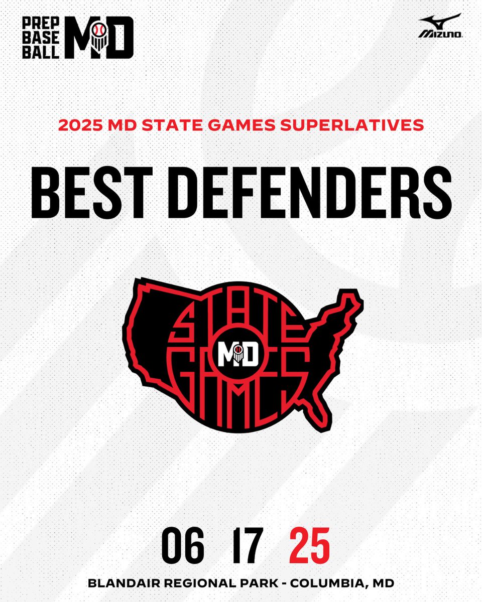 💎 MD State Games Superlatives 💎

⭐ Top Defenders*

Our staff highlights 1️⃣1️⃣ players that flashed the leather at the #MDSG25

Who made the list? See it all here 👇

🔗: loom.ly/C_TsoUE
