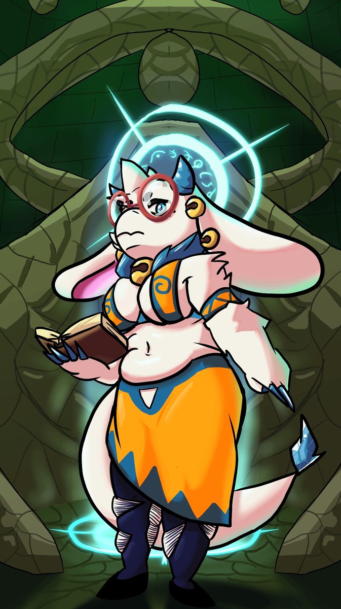 Pine064's tweet photo. Called from the World Portal 🧙‍♀️  #Atlyss #Furryart #Fanart https://t.co/A927czqVMN