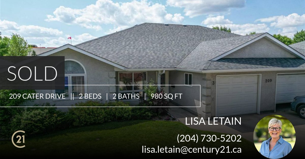 LisaLetain's tweet photo. If you're considering selling your home, we should talk! Take a look at this recently sold listing in BRANDON! Give me a call at (204) 730-5202 if you're ready to talk.

Kind Regards,

Lisa Letain
Realtor
Century 21 Westman... https://t.co/lukFC181zL https://t.co/gfov958nkX