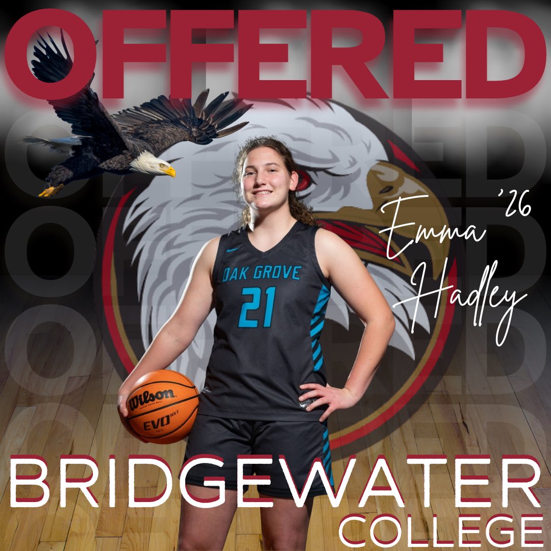 Emma Hadley (@emmahadley26) on Twitter photo I am grateful to have received an offer from <a href="/CoachFlamini/">Stephanie Flamini 🏀🦅🌴🌞🌊</a> at <a href="/BridgewaterWBB/">BridgewaterWBB</a> !!!!🦅
<a href="/WSSTEALERS/">WSSTEALERS</a> <a href="/Teach_The_Game/">TeachTheGameSports</a> <a href="/OGHSWomensBball/">Oak Grove Women’s Basketball</a> I am grateful to have received an offer from <a href="/CoachFlamini/">Stephanie Flamini 🏀🦅🌴🌞🌊</a> at <a href="/BridgewaterWBB/">BridgewaterWBB</a> !!!!🦅
<a href="/WSSTEALERS/">WSSTEALERS</a> <a href="/Teach_The_Game/">TeachTheGameSports</a> <a href="/OGHSWomensBball/">Oak Grove Women’s Basketball</a>