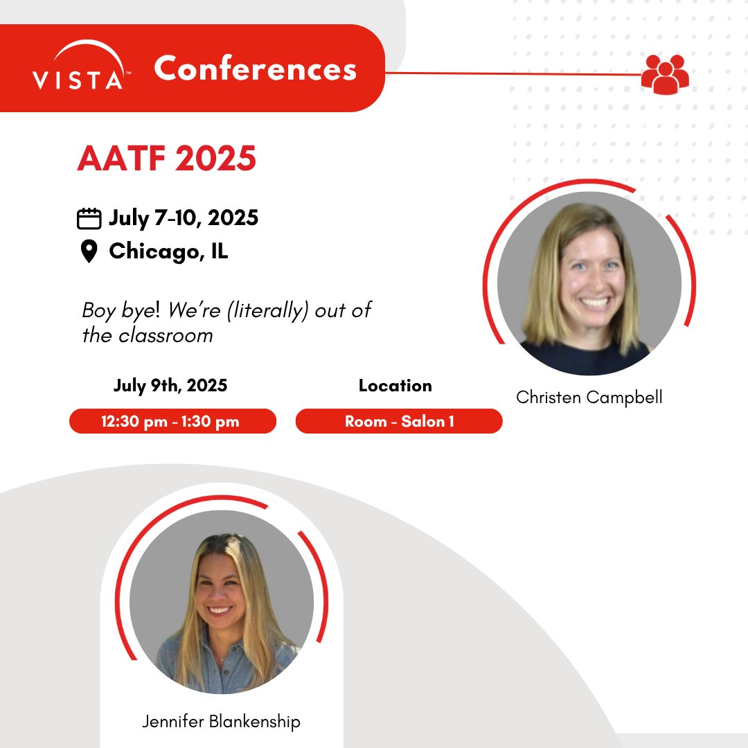 Can’t wait to see you at AATF in Chicago! Join us for our session—we’re excited to share ideas and connect with you!