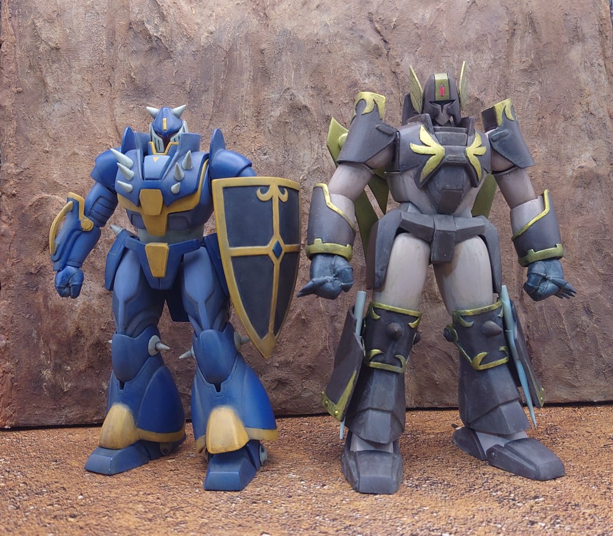 akddm605's tweet image. #あなたのコンビ写真を見せてください
#機甲界ガリアン
#ザウエル
#スカーツ
1/72フルスクラッチコンビです