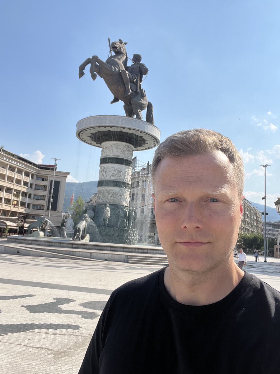 MatthewKroenig's tweet image. It was a pleasure to visit North Macedonia last week for meetings on US and allied strategy to address global security challenges. Thanks to @StateDept for hosting.
