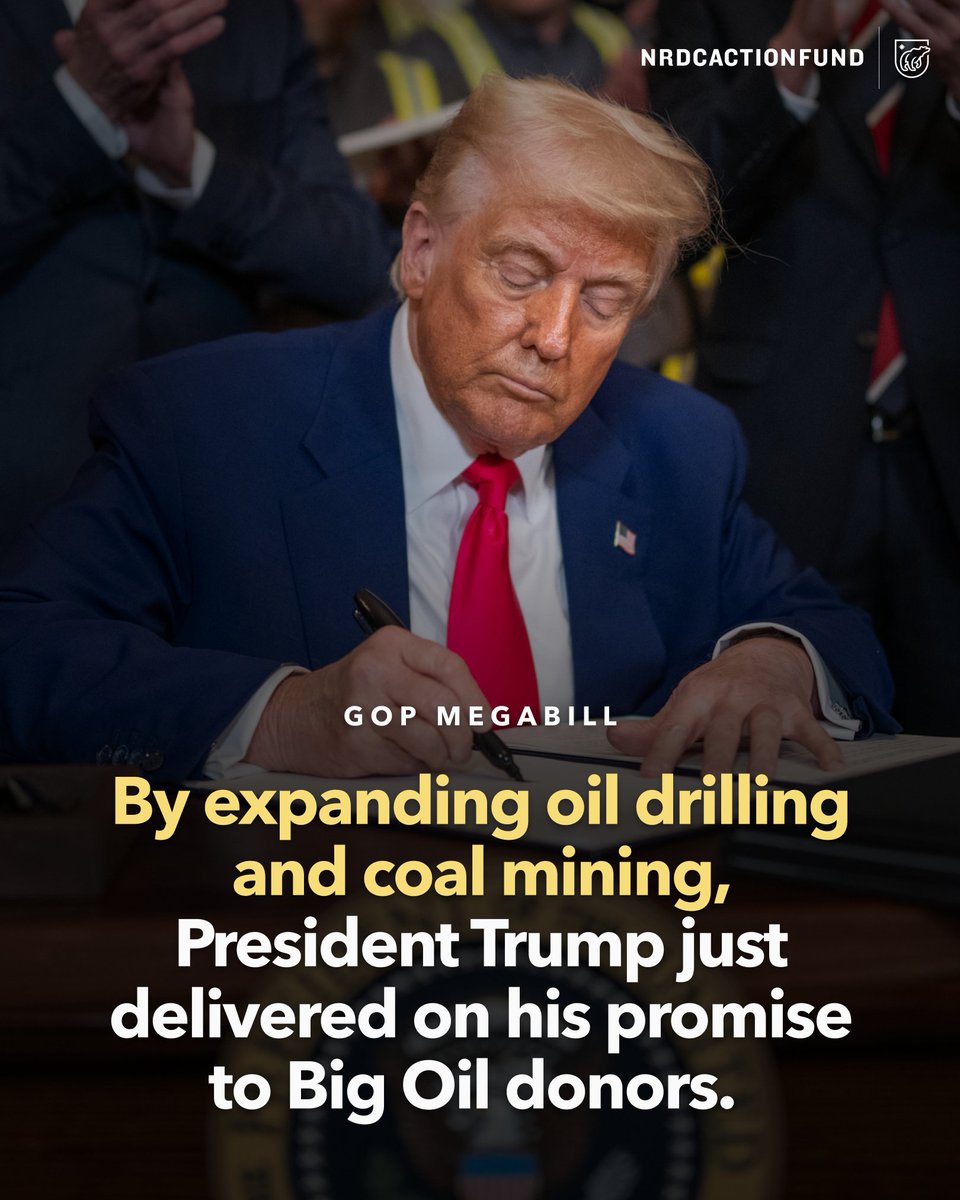 Before his election, Donald Trump promised oil executives that he would roll back clean energy policies for $1 billion in campaign contributions. Today, he followed through. 

The rich will get richer as the rest of us deal with higher bills and more pollution.