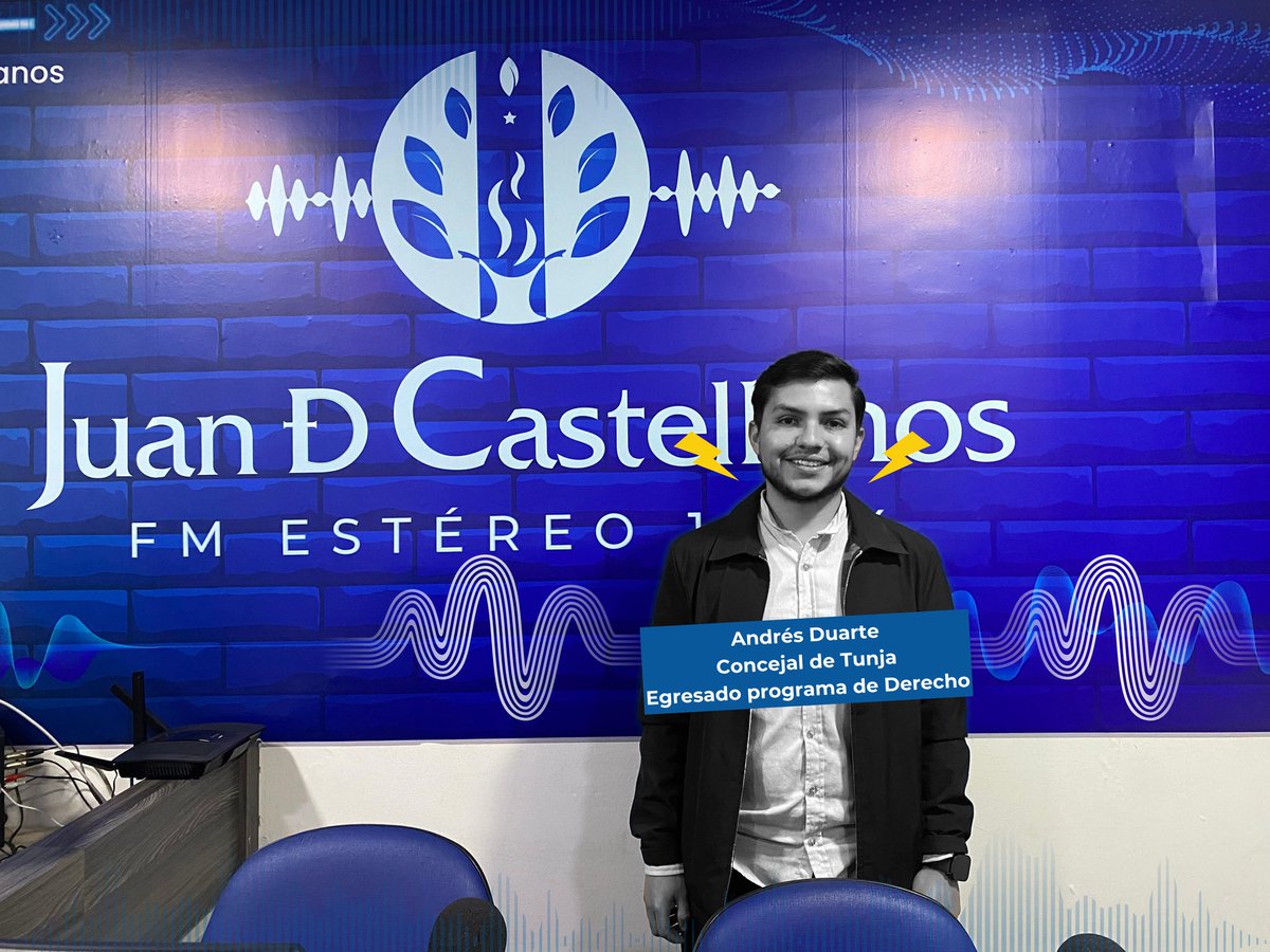 #Elgrupitodeatrás 📚

Alguna vez te has preguntado ¿Qué hace un #Concejal ? Hoy nos acompañó nuestro egresado para contarnos más de su gestión 🤓

#Emisora #Radio #Tunja #Boyacá #Egresados #Graduados #Universitarios