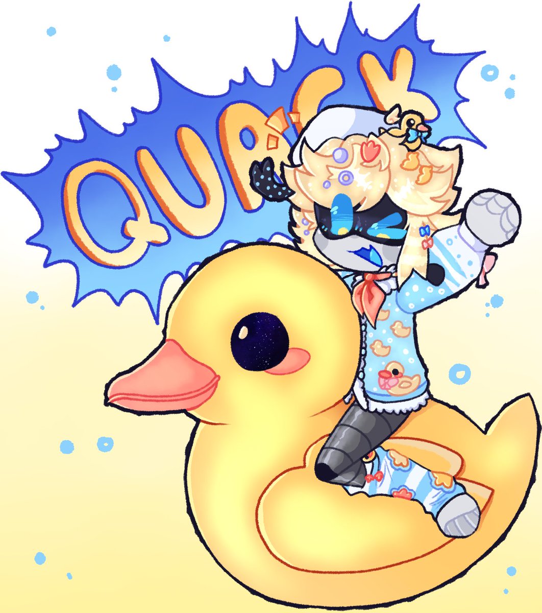 RaptyZips's tweet image. Another art fight attack, this time a silly one
Quack
I decided to attack an oc I designed, it was fun
I still like how I designed this lil guy
Oc belongs to Floofy_rockruff
#Murderdrones #Artfight #artfight2025