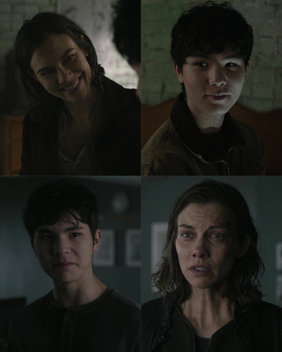 ماغي و هيرشل بين بداية الموسم ونهايته ..
#DeadCity