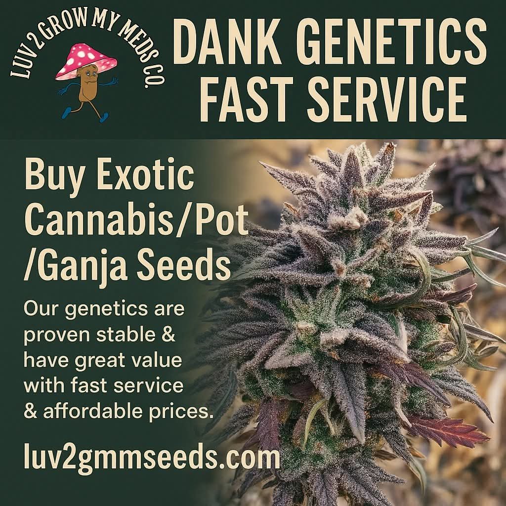 Happy Fourth of July and hope you all are having a great day. If you're looking for some great gear come give us a look see. luv2gmmseeds.com