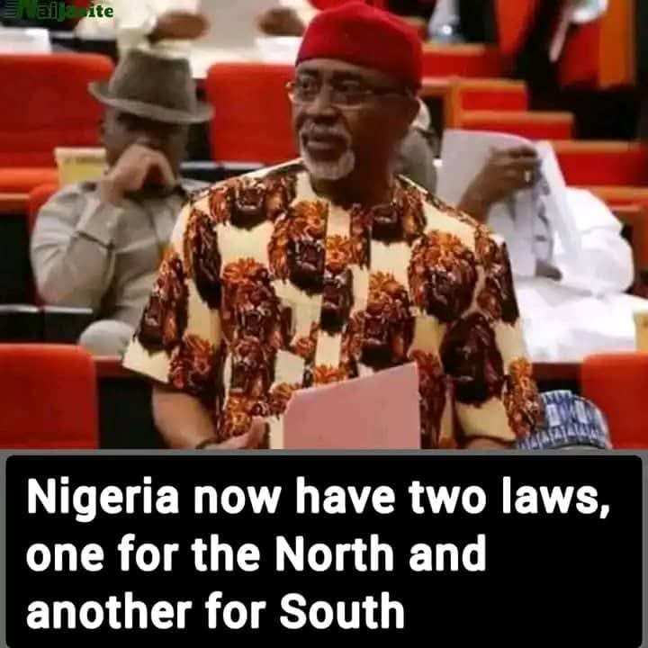 Nigeria has two law
