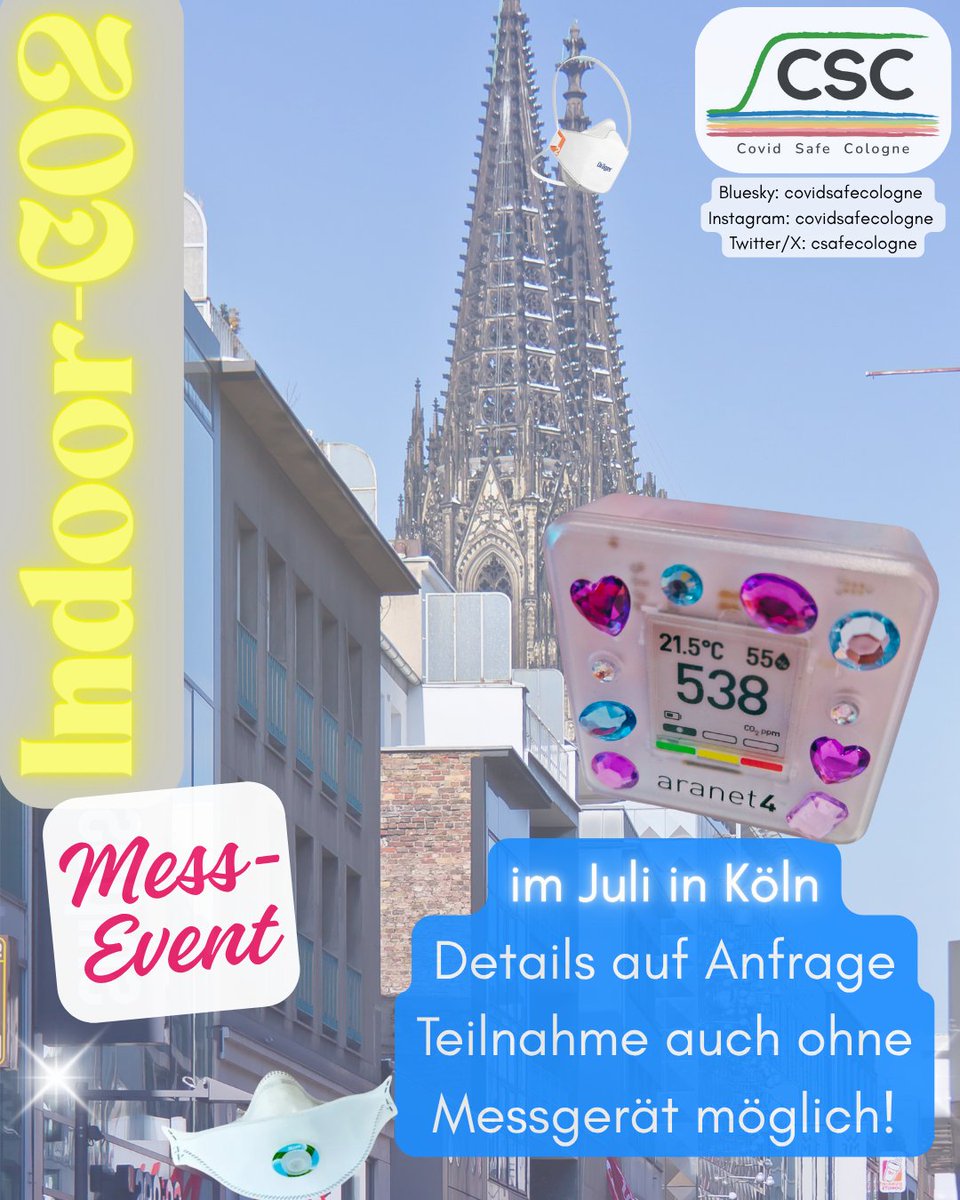 csafecologne's tweet image. Das Juli-Treffen ist ab jetzt offen zur Anmeldung und diesmal ist es ein kleines special Event!
Infos findet ihr am Flyer und auf Anfrage - wir freuen uns auf euch! :)