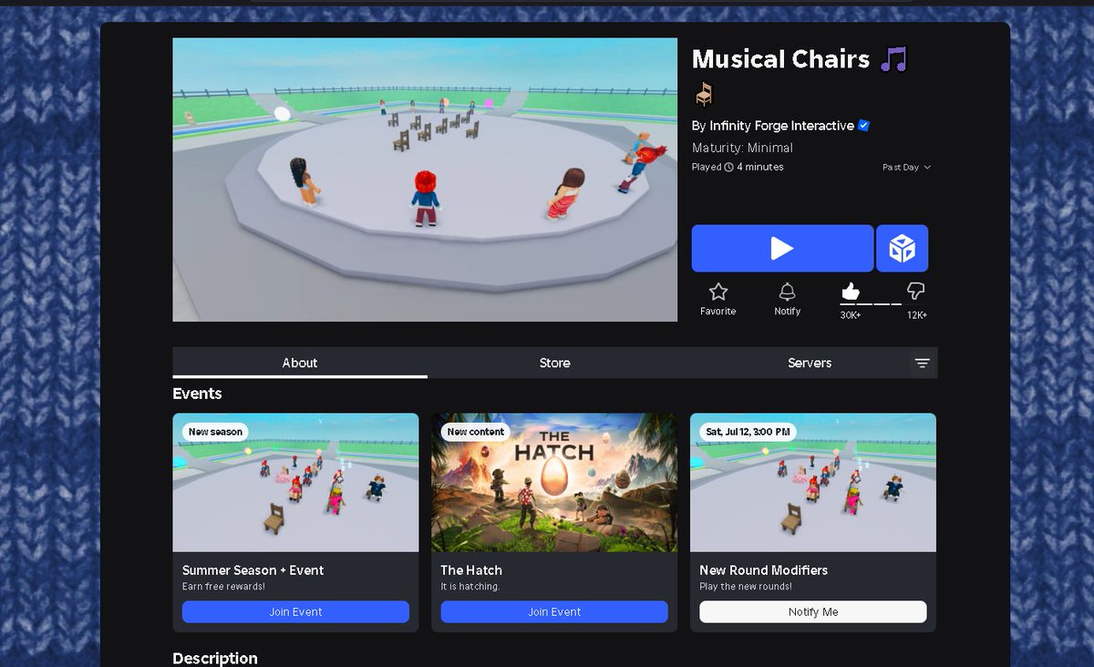 DistortedRev_SG's tweet image. the best roblox the hatch game and its some musical chairs #TheHatch #ROBLOX #robloxthehatch