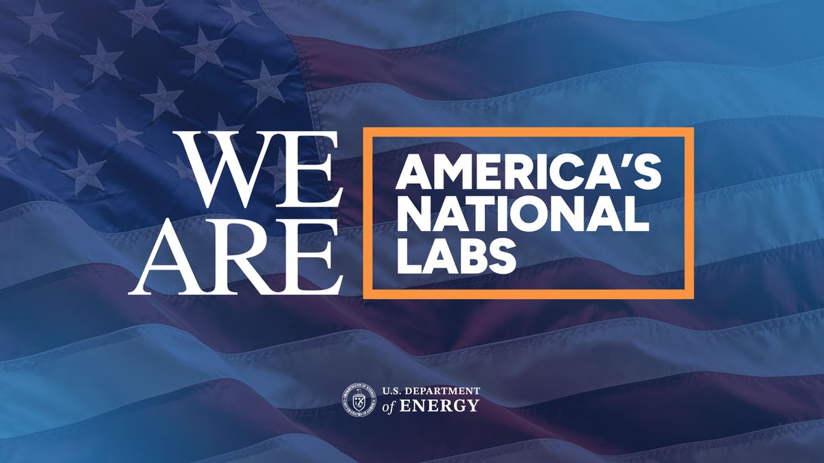 SLAClab's tweet image. On this Independence Day, we celebrate the freedom to innovate, discover, and lead. @ENERGY’s National Labs are powering America’s future with science, security, and a competitive edge. #DOENationalLabs