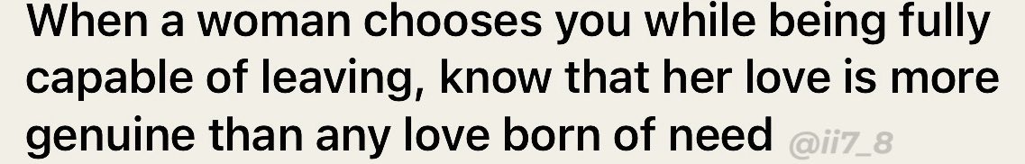 حين تختارك المرأة وهي قادرة على الرحيل، فاعلم أن حبها أصدق من أي حب ينبع من الحاجة.