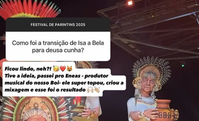 isabeIIer's tweet image. isabelle é muito criativa e inteligente, ela teve a ideia e o eneas executou 🫶🏻