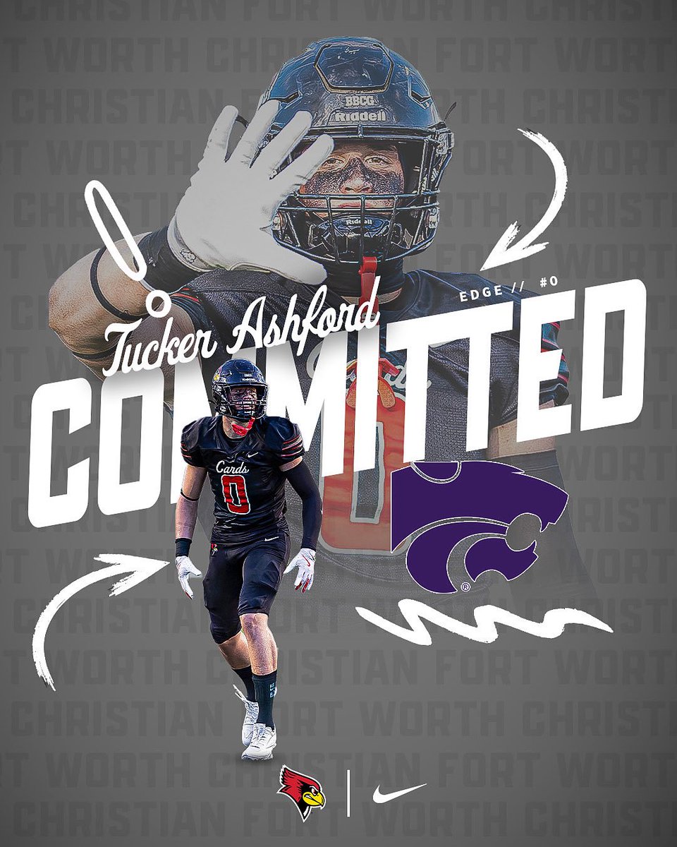 𝐁𝐢𝐠 𝐭𝐡𝐢𝐧𝐠𝐬 𝐚𝐡𝐞𝐚𝐝 𝐟𝐨𝐫 𝐓𝐮𝐜𝐤 ➡️

Congratulations to Tucker Ashford on his commitment to Kansas State University!

#GoCards