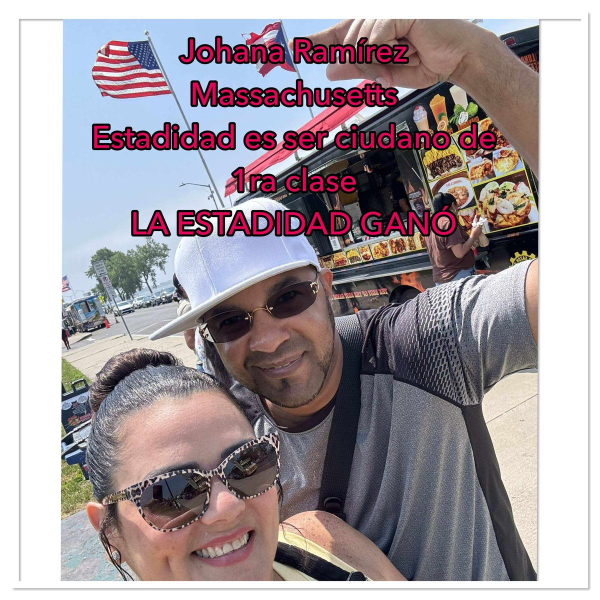 delegates51's tweet image. From the states…
Statehood is the opportunity to vote for our President.
Familia Kortright, Michigan
Johana, Massachusetts
LA ESTADIDAD GANÓ