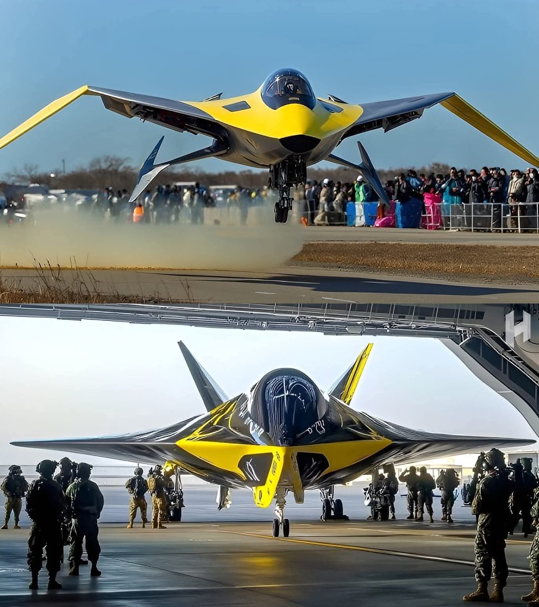 El nuevo avión de combate japonés de sexta generación acaba de despegar

Hoy en día, Japón opera la mayor flota de cazas F-35 Lightning II fuera de Estados Unidos, donde los fabrica, con una flota de 50 unidades. Ya se han encargado 97 F-35 más y se espera su entrega en los