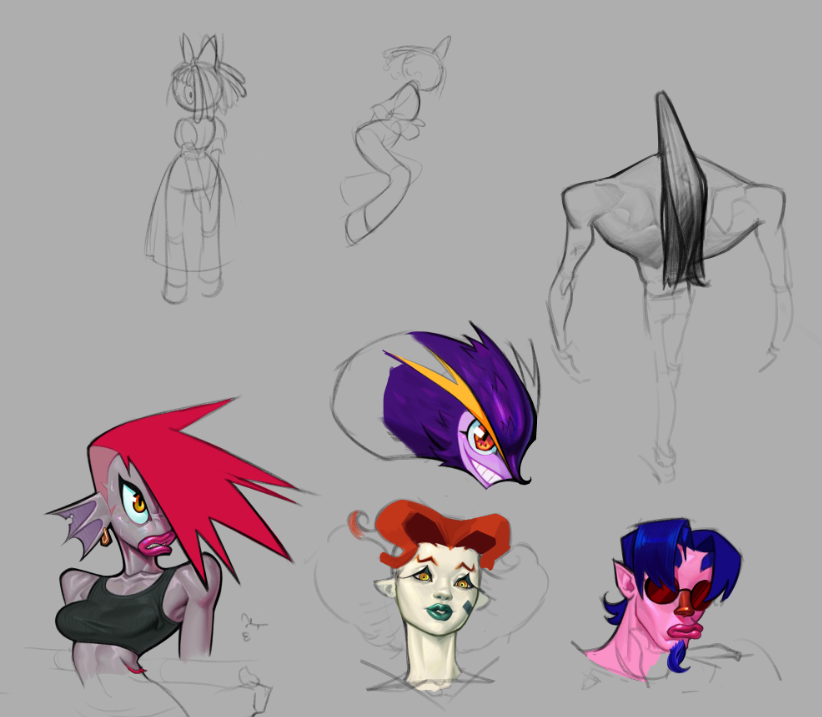 G_e_kun's tweet image. sketchs and doodles