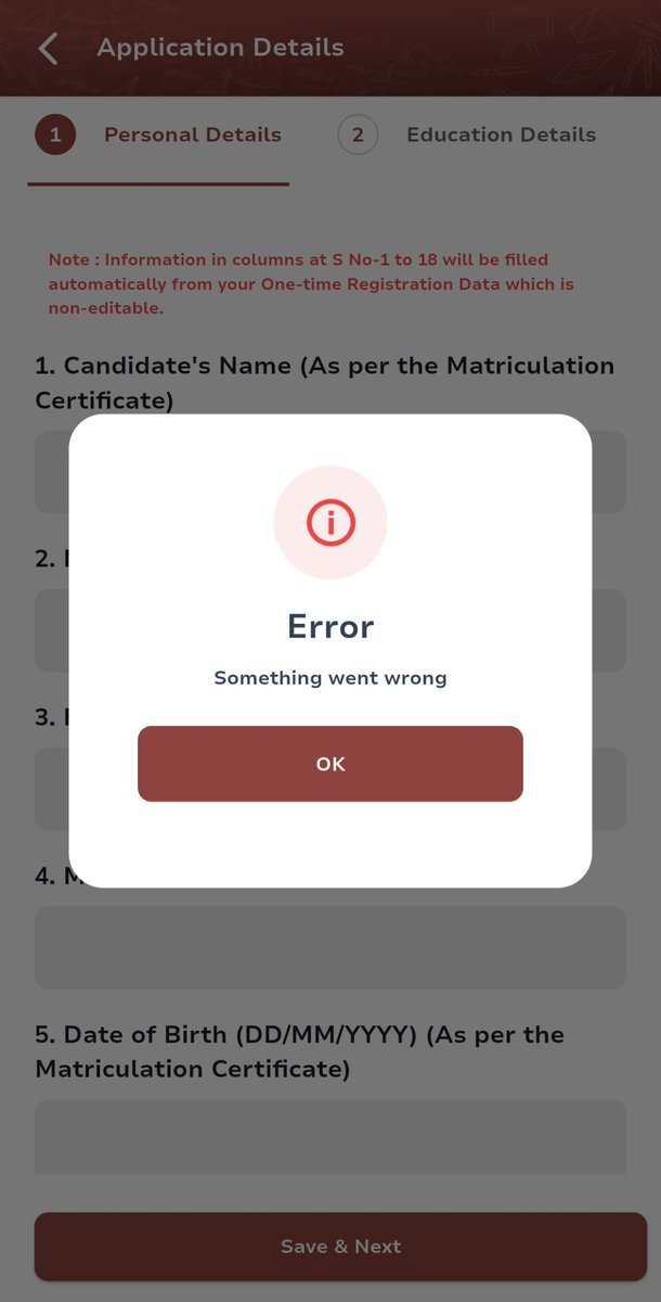 Ady63997163541's tweet photo. @SSCorg_in I've been trying to fill the SSC CGL 2025 form but facing continuous server issues. Request you to kindly resolve the technical glitch or extend the deadline so that genuine candidates don't miss the opportunity. #SSC #CGL2025 #Serverlssue https://t.co/oPxM65xxIa