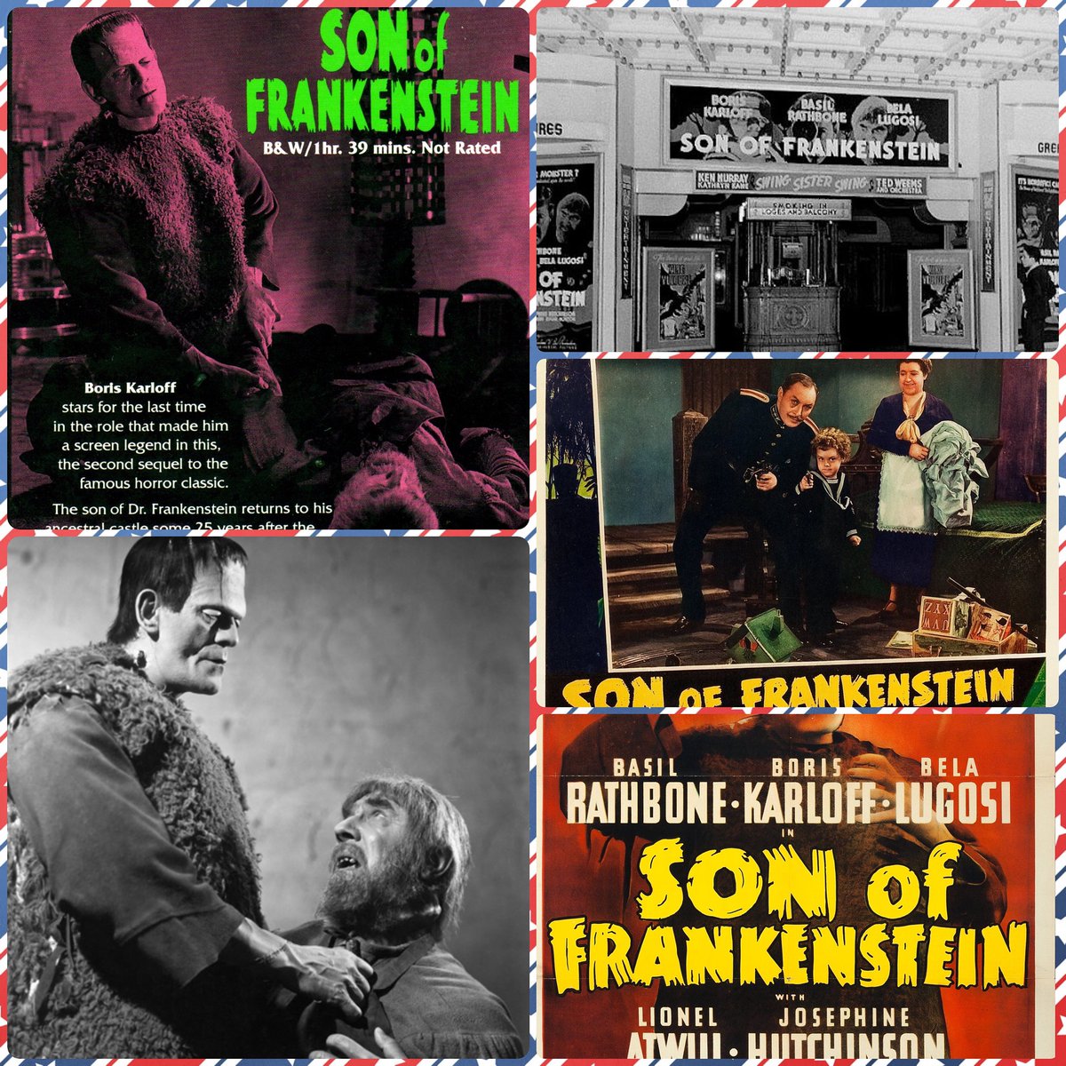 HMYearbook's tweet photo. We are celebrating our Independence Day by talking about a movie steeped in German expressionism: Son of Frankenstein! Our Summer Series continues with our favorite sequel so far! Out now wherever you get your podcasts! https://t.co/TkEVly9tsv