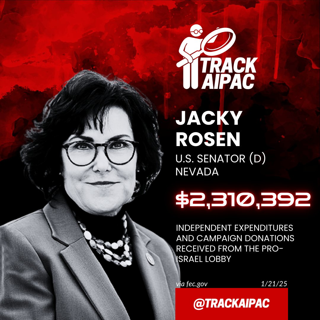 <a href="/SenJackyRosen/">Senator Jacky Rosen</a> Jacky Rosen is a traitor to America.