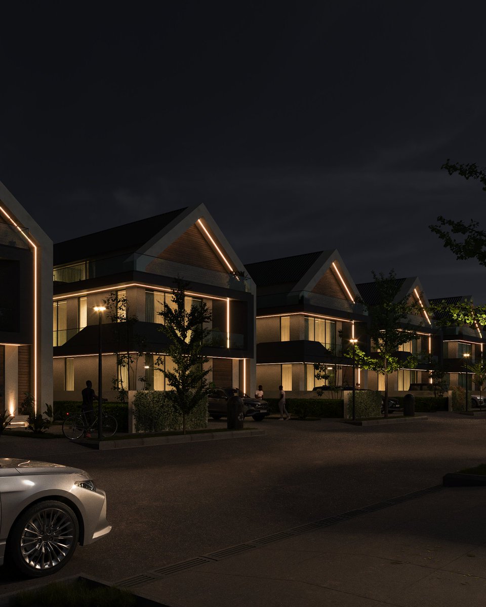 easyarchi's tweet image. N O V A - Nightfall Edition 🌙✨

A calm night view of NOVA
Minimal, cozy, and built for quiet sophistication.
Let the soft glow guide you home.

By - @easyarchi
.
.
#3dvisualizer  #realestate #3DRendering #ArchitecturalDesign #3dsmax #coronarender #vray