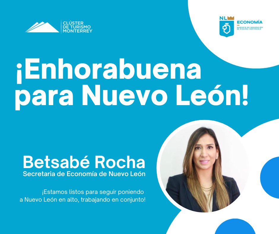 Aplaudimos la bienvenida a Betsabé Rocha como nueva Secretaria de Economía de NL

Ella estuvo a cargo de la dirección del Clúster de Electrodomésticos, por lo que estamos seguros que su experiencia en nuestro ecosistema fortalecerá su visión en esta nueva posición

FELICIDADES 👏🏽