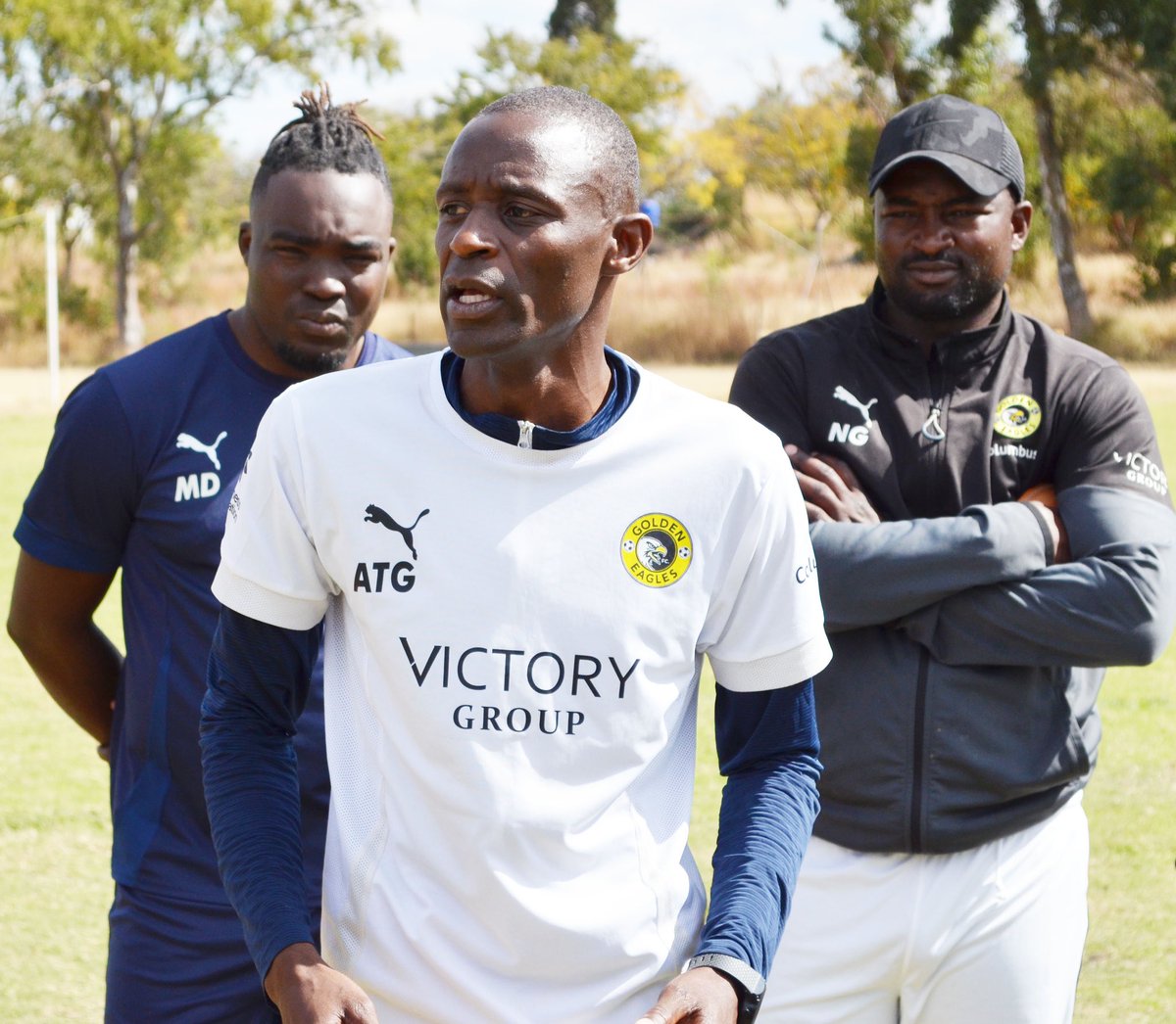 GoldenEaglesZim's tweet photo. 👀 Focus is on our objectives 👊💪

🆚 PAM FC
📅 05 July 2025
🏟️ Eagles’ Nest 
⏱️ 2PM 
🏆 @Division1Soccer 

#GondoHarishaye🦅 | #BlackAndYellow https://t.co/fl0LXULIq9