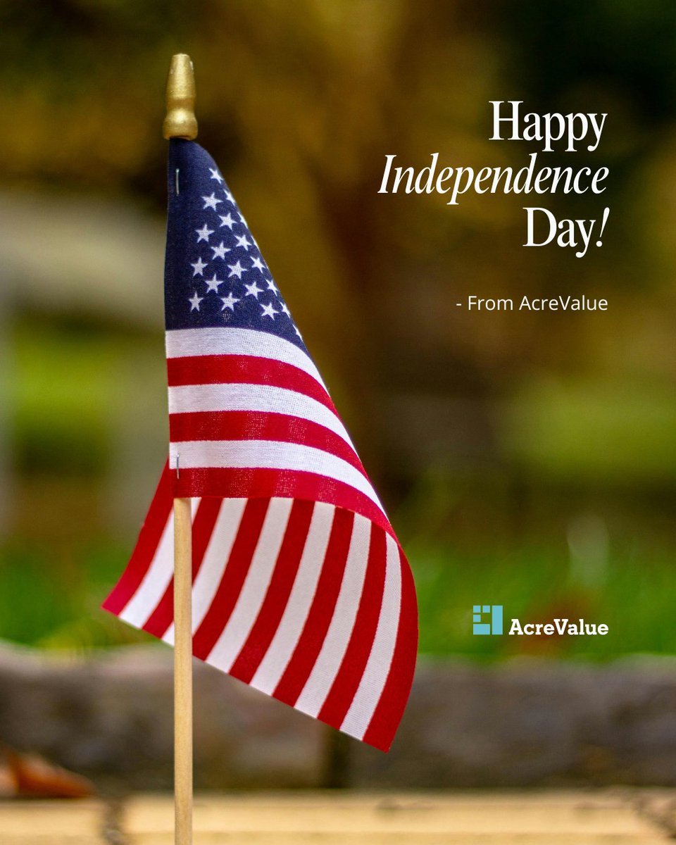 Happy Independence Day from the AcreValue team!