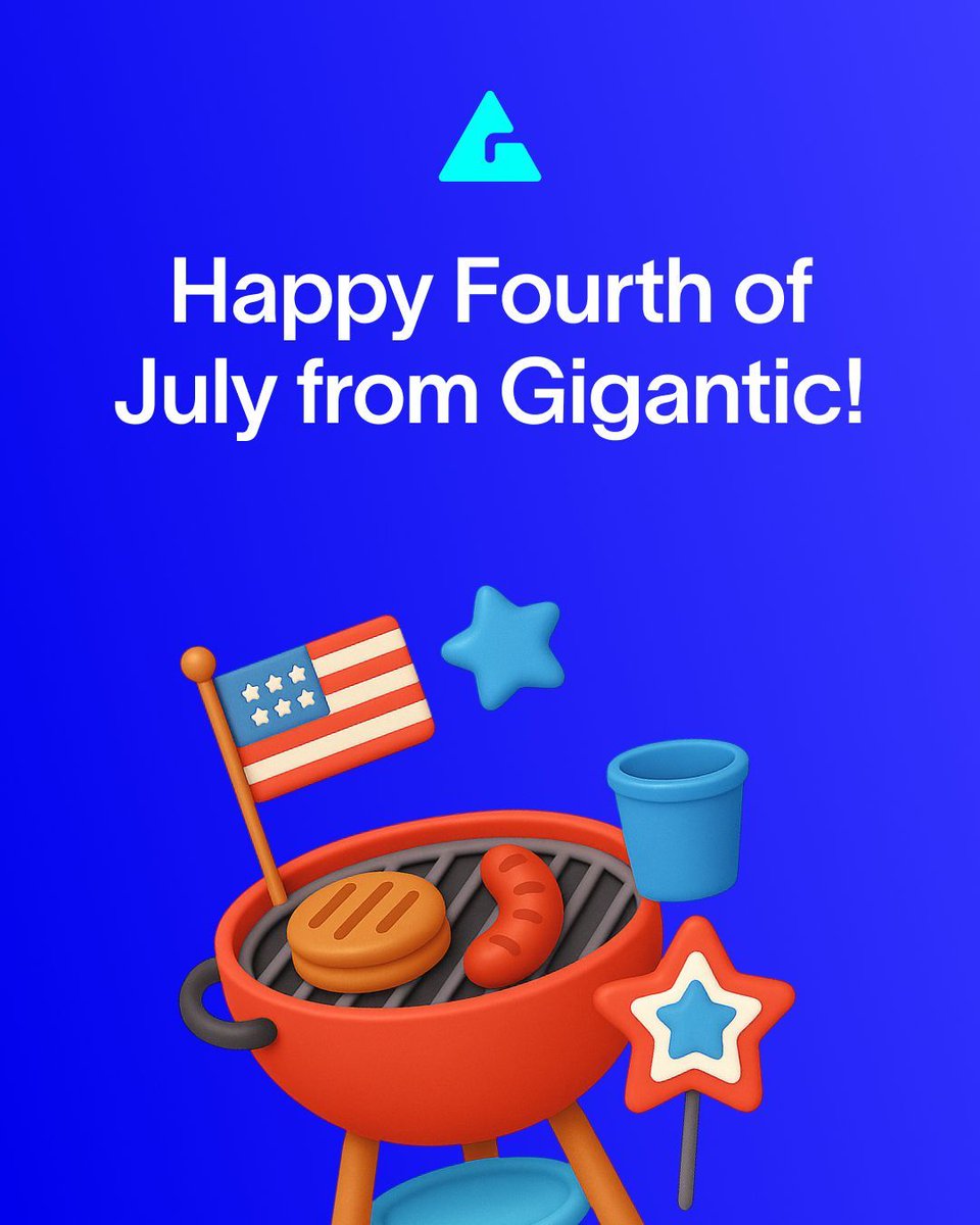 hellogigantic's tweet photo. Have a fun and safe Fourth of July, everyone! https://t.co/3lex8soEXZ