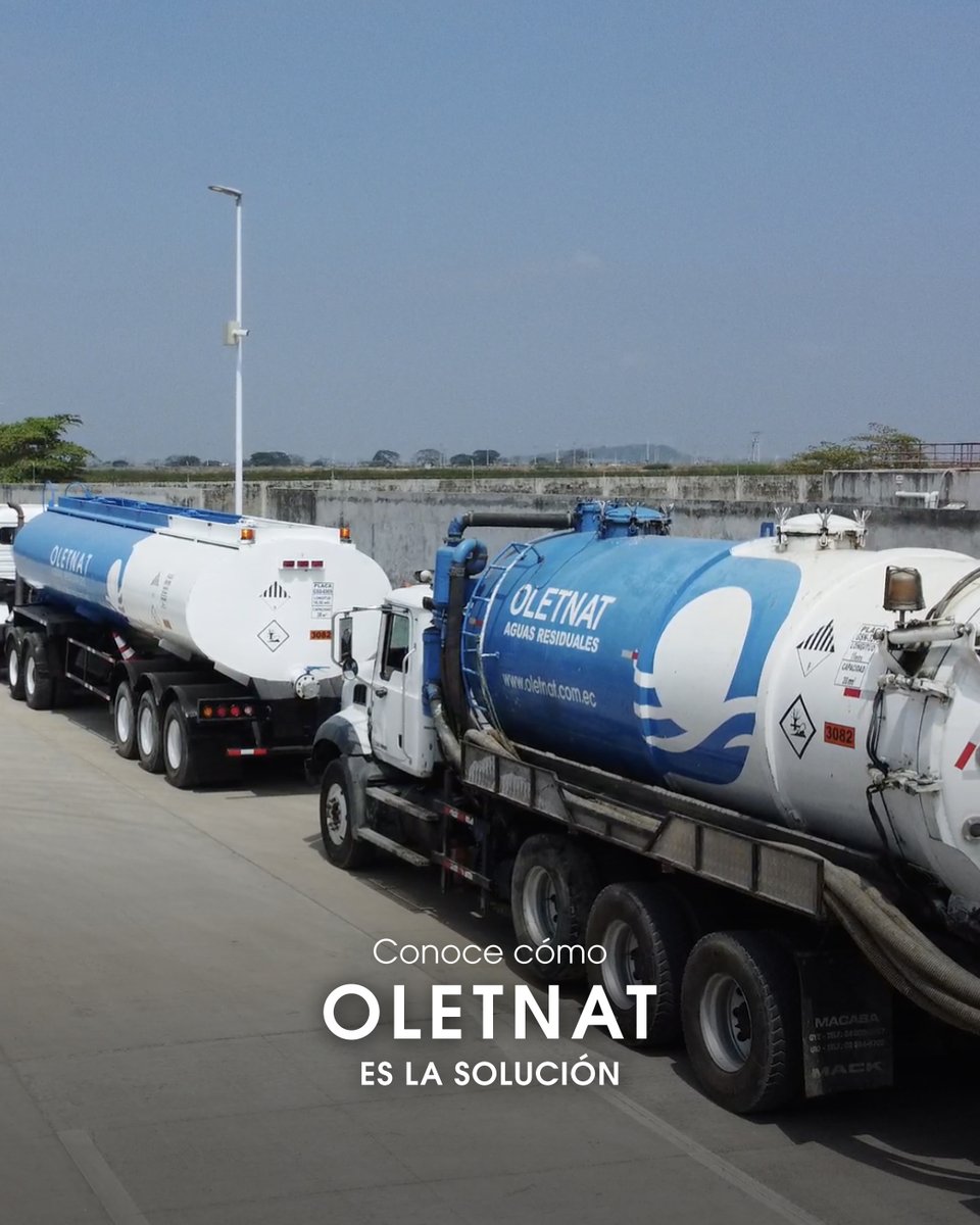 oletnat's tweet photo. En OLETNAT te acompañamos en cada paso para que tu empresa cumpla con la normativa ambiental, cuide el ecosistema y contribuya a un futuro sostenible.🌎
👉 Conoce más sobre nuestros servicios y cómo podemos ayudarte a gestionar correctamente tus aguas residuales industriales. https://t.co/pNFEc2Dltl