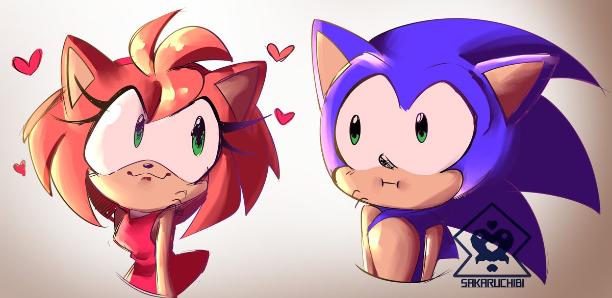 Warm up with the best two.
#SonicTheHedgehog #amyrose