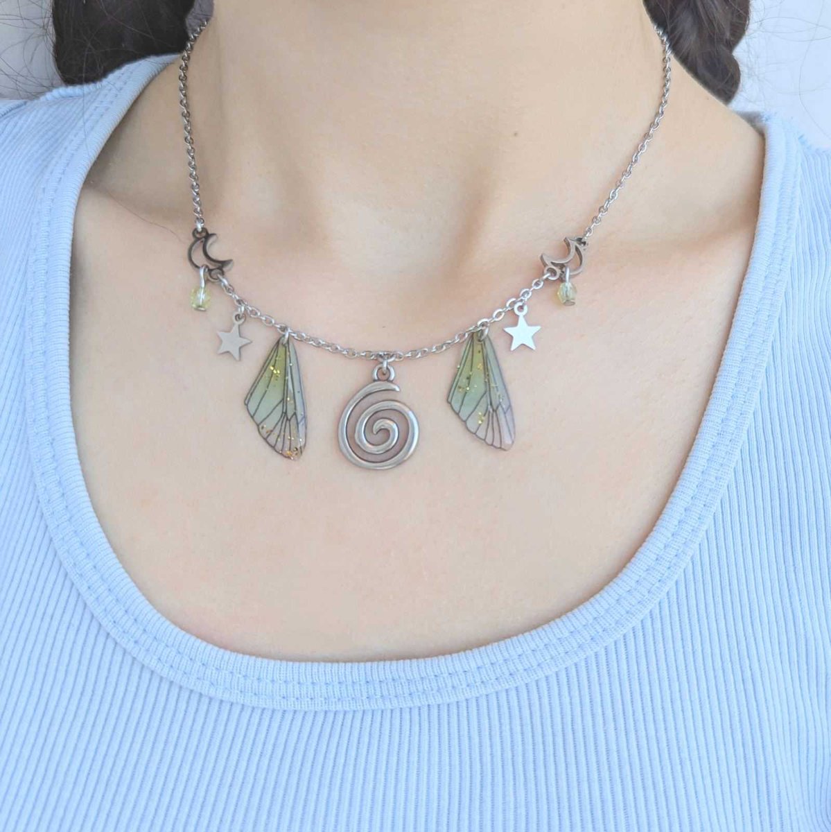 Starfall Forest Necklace 🍃🌟