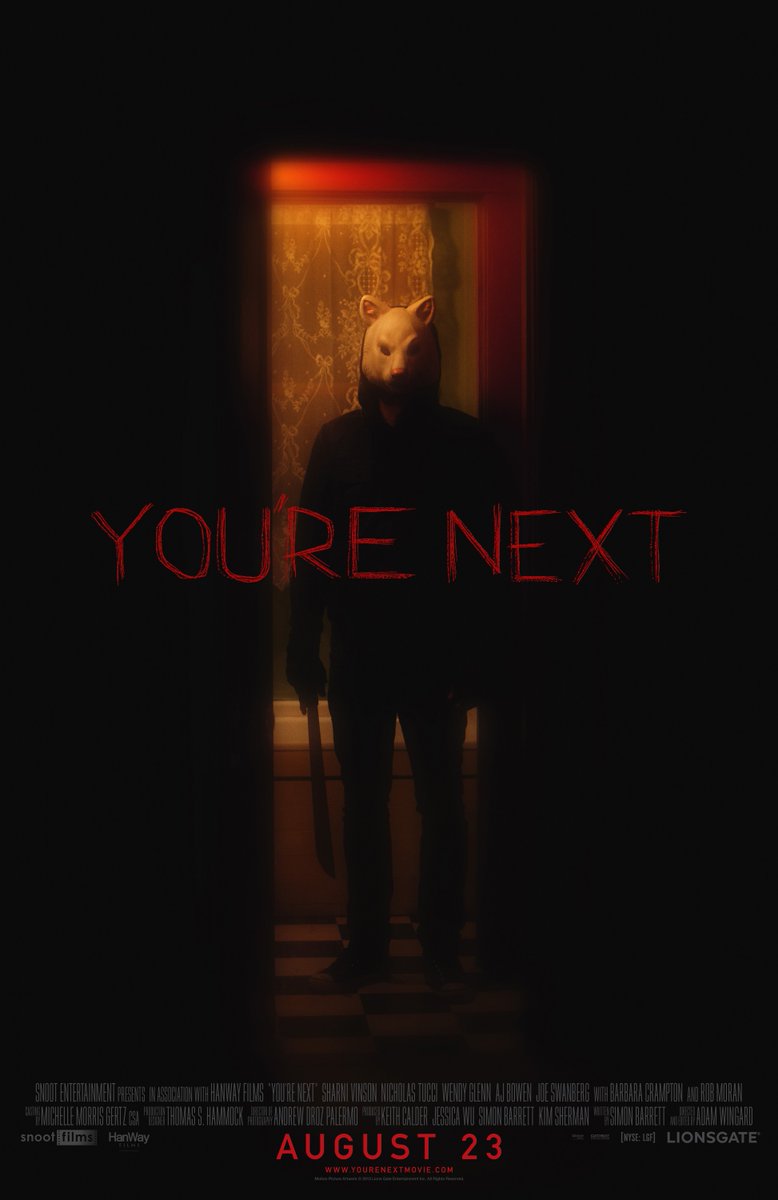 cinema1985's tweet photo. One Day
We Need to Talk About Kevin
You're Next 
Bridesmaids https://t.co/DEuxcZGzKp