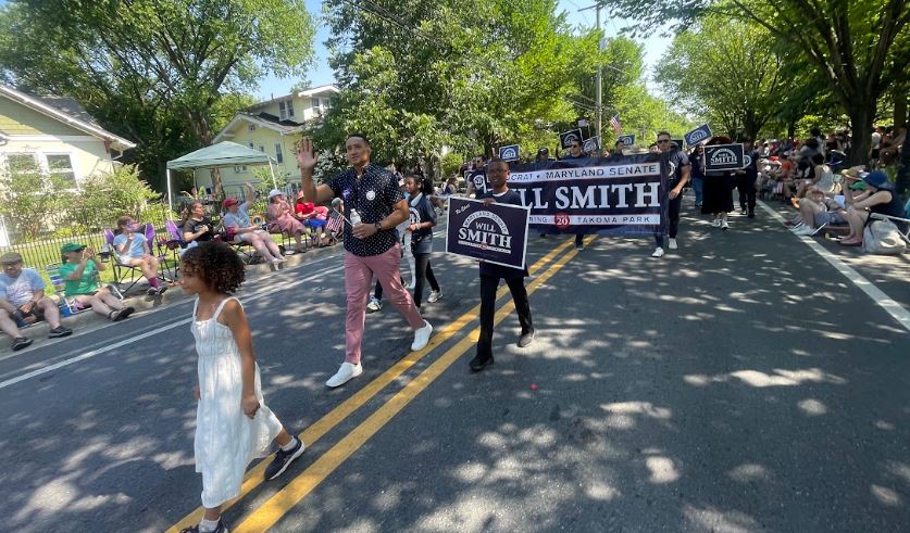 Willcsmithjr's tweet image. It was an honor to celebrate Independence Day with so many friends at the Takoma Park 4th of July parade. Thank you to all the volunteers who came out early and walked with me to represent District 20. Your presence and support made the day truly unforgettable!