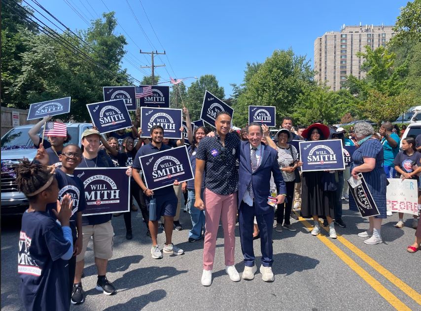 Willcsmithjr's tweet image. It was an honor to celebrate Independence Day with so many friends at the Takoma Park 4th of July parade. Thank you to all the volunteers who came out early and walked with me to represent District 20. Your presence and support made the day truly unforgettable!