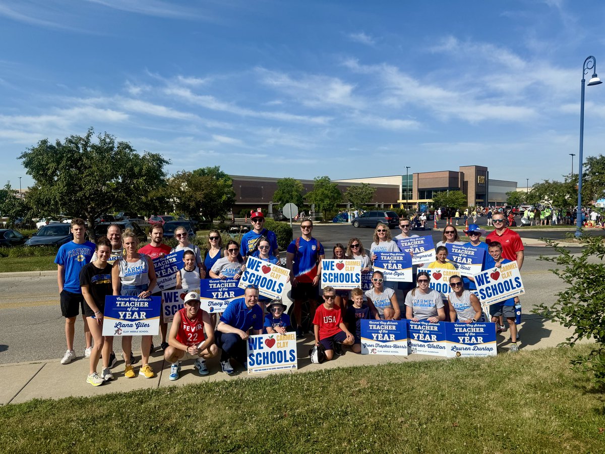 Dr. Tom Oestreich (@tomoestreich) on Twitter photo We had an amazing time at the Carmel Fourth of July parade! Our Carmel community loves our teachers and schools. Thank you to our <a href="/myccs/">Carmel Clay Schools</a> Teachers of the Year for joining us today! 🇺🇸 🔵🟡 We had an amazing time at the Carmel Fourth of July parade! Our Carmel community loves our teachers and schools. Thank you to our <a href="/myccs/">Carmel Clay Schools</a> Teachers of the Year for joining us today! 🇺🇸 🔵🟡
