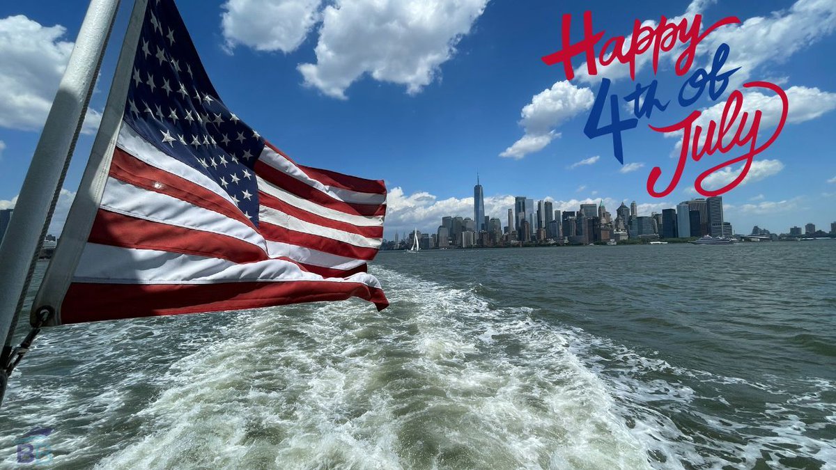 To all our American boating friends, we'd like to wish you fair seas and following winds on your Independence Day. We hope you're on the water with the anchor down and the music up! #happyindependenceday